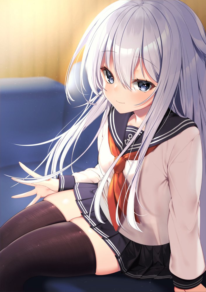 【二次】銀髪・白髪女子画像　その４